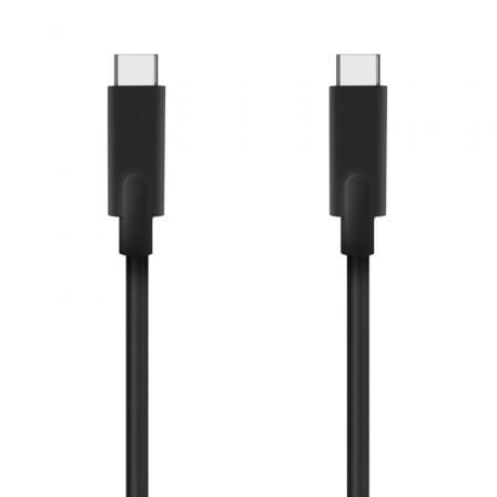 depau-AIS-CAB-A107-0706 Cable USB 3.2 Tipo-C Aisens A107-0706 5GBPS 3A 60W/ USB Tipo-C Macho - USB Tipo-C Macho/ Hasta 60W/ 5Gbps/ 4m/ Negro - Imagen 1