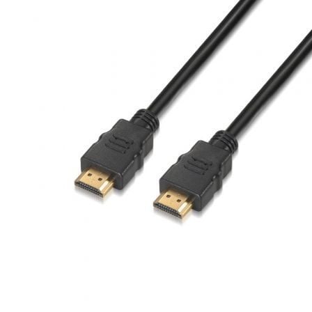 depau-AIS-CAB-A120-0372 Cable HDMI 2.0 4K Aisens A120-0372/ HDMI Macho - HDMI Macho/ 10m/ Negro - Imagen 1