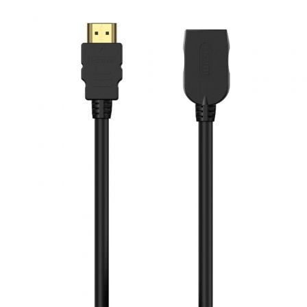 depau-AIS-CAB-A120-0547 Cable Alargador HDMI Aisens A120-0547/ HDMI Macho - HDMI Hembra/ Hasta 10W/ 2250Mbps/ 5m/ Negro - Imagen 1