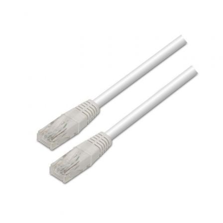 depau-AIS-CAB-A133-0199 Cable de Red RJ45 UTP Aisens A133-0199 Cat.5e/ 3m/ Blanco - Imagen 1