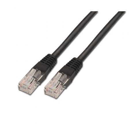 depau-AIS-CAB-A133-0205 Cable de Red RJ45 UTP Aisens A133-0205 Cat.5e/ 3m/ Negro - Imagen 1