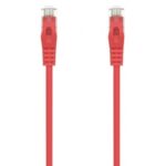 Cable de Red RJ45 AWG24 UTP Aisens A145-0556 Cat.6A/ LSZH/ 25cm/ Rojo