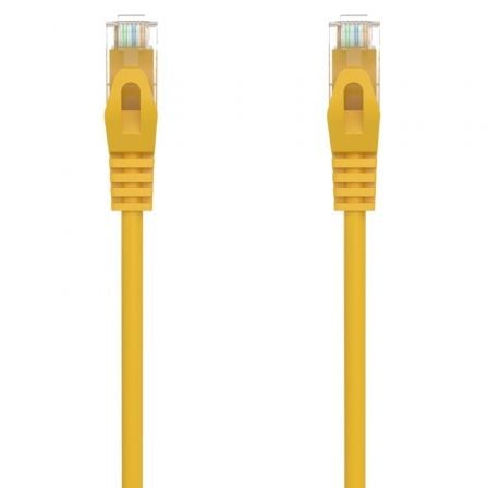 depau-AIS-CAB-A145-0564 Cable de Red RJ45 AWG24 UTP Aisens A145-0564 Cat.6A/ LSZH/ 30cm/ Amarillo - Imagen 1