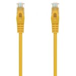Cable de Red RJ45 AWG24 UTP Aisens A145-0565 Cat.6A/ LSZH/ 50cm/ Amarillo