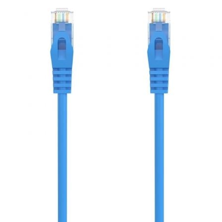 depau-AIS-CAB-A145-0570 Cable de Red RJ45 AWG24 UTP Aisens A145-0570 Cat.6A/ LSZH/ 25cm/ Azul - Imagen 1