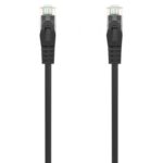 Cable de Red RJ45 AWG24 UTP Aisens A145-0584 Cat.6A/ LSZH/ 25cm/ Negro
