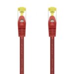 Cable de Red RJ45 SFTP Aisens A146-0471 Cat.7/ 2m/ Rojo