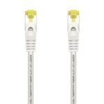 Cable de Red RJ45 SFTP Aisens A146-0489 Cat.7/ 50cm/ Blanco