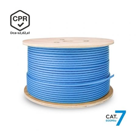depau-AIS-CAB-A146-0665 Bobina de Cable RJ45 SFTP AWG23 LSZH CPR Dca Aisens A146-0665 Cat.7/ 305m/ Azul - Imagen 1