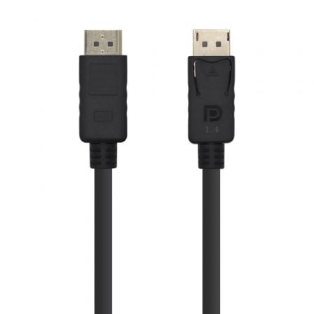 depau-AIS-CAB-A149-0390 Cable DisplayPort 1.4 8K Aisens A149-0390/ DisplayPort Macho - DisplayPort Macho/ 2m/ Negro - Imagen 1