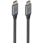 Cable HDMI 2.1 8K Aisens A150-0878/ HDMI Macho - HDMI Macho/ 10m/ Gris y Negro