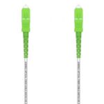 Cable de Fibra Óptica G657A2 3.0 Aisens A152-0501/ LSZH/ 30m/ Blanco