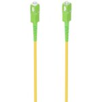Cable de Fibra Óptica G657A2 3.0 9/125 SMF Aisens A152-0984/ LSZH/ 10m/ Amarillo