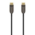 Cable DisplayPort 1.4 AOC 8K Aisens A155-0608/ DisplayPort Macho - DisplayPort Macho/ 20m/ Negro