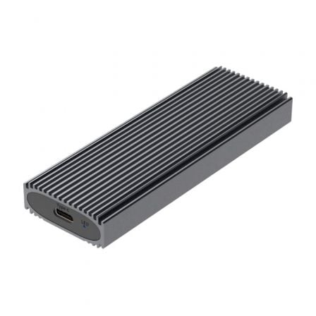 depau-AIS-CAJA-ASM2-023GR Caja Externa para Disco SSD M.2 NVMe Aisens ASM2-023GR/ USB 3.2/ Sin tornillos - Imagen 1