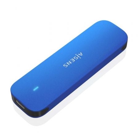 depau-AIS-CAJA-ASM2-026BLU Caja Externa para Disco SSD M.2 NVMe Aisens ASM2-026BLU/ USB 3.2/ Sin tornillos - Imagen 1