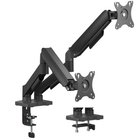 depau-AIS-SOP-DT32TSR-357 Soporte de Mesa con Contrapeso para 2 Monitores Aisens DT32TSR-357/ Giratorio/ Inclinable/ hasta 9kg - Imagen 1