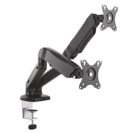 depau-AIS-SOPORTE-DT27TSR-045 Soporte de Mesa con Contrapeso para 2 Monitores Aisens DT27TSR-045/ Giratorio/ Inclinable/ hasta 9kg - Imagen 1
