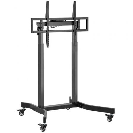 depau-AIS-SOPORTE-FTF100E-271 Soporte de Suelo Motorizado con Ruedas Aisens FTF100E-271 para TV de 55-100"/ hasta 120kg - Imagen 1