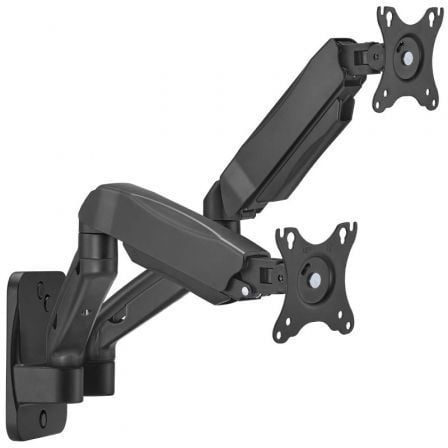 depau-AIS-SOPORTE-WT32TSR-225 Soporte de Pared para 2 Monitores o TV Aisens WT32TSR-225/ Giratorio/ Inclinable/ hasta 9kg - Imagen 1