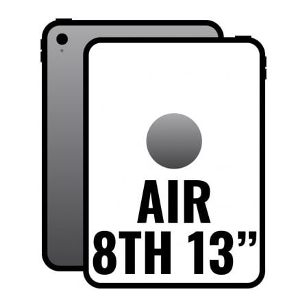 depau-APL-IPAD-MH5U4TYA Apple iPad Air 13" 8th Wi-Fi/ M4/ 256GB/ Gris Espacial - Imagen 1