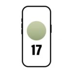 Smartphone Apple iPhone 17 512GB/ 6.3"/ 5G/ Verde salvia