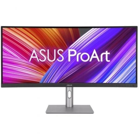depau-ASU-M-PA34VCNV Monitor Profesional Asus ProArt Display PA34VCNV 34"/ UWQHD/ Multimedia/ Regulable en altura/ Negro y Plata - Imagen 1
