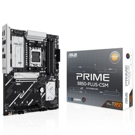 depau-ASU-PB-PRIME-B850-PLUS-CSM Placa Base Asus Prime B850-PLUS-CSM Socket AM5/ DDR5/ PCIe 5.0 - Imagen 1