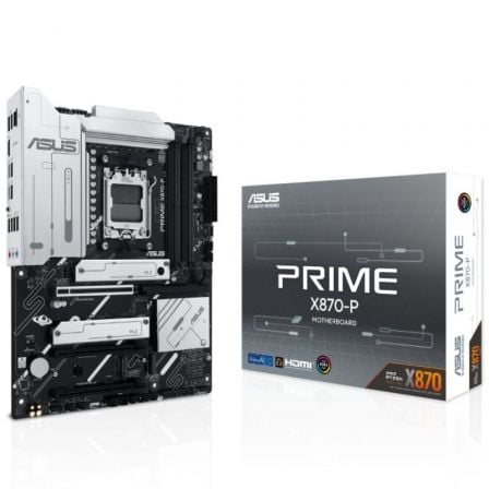 depau-ASU-PB-PRIME-X870-P Placa Base Asus Prime X870-P/ Socket AM5/ DDR5/ PCIe 5.0 - Imagen 1