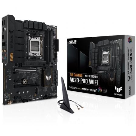 depau-ASU-PB-TUF-GAM-A620-PRO-WI Placa Base Asus TUF GAMING A620-PRO WIFI Socket AM5/ DDR5/ PCIe 4.0 - Imagen 1
