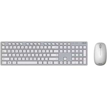 depau-ASU-TEC-SET-W5000-WH Teclado y Ratón Inalámbricos Asus W5000 Wireless/ Blanco - Imagen 1