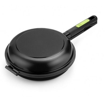 depau-BRA-SARTEN-A121465 Sartén Dupla para Tortillas Bra Prior A121465/ Ø24cm/ Aluminio fundido/ Apta para Inducción - Imagen 1