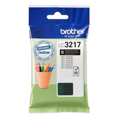 depau-BRO-C-LC3217BK Cartucho de Tinta Original Brother LC-3217BK/ Negro - Imagen 1