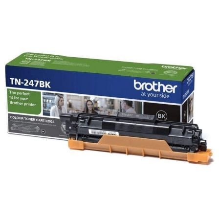depau-BRO-TN-247BK Tóner Original Brother TN-247BK Alta Capacidad/ Negro - Imagen 1