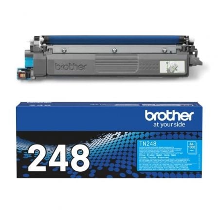 depau-BRO-TN248C Tóner Original Brother TN248C/ Cian - Imagen 1