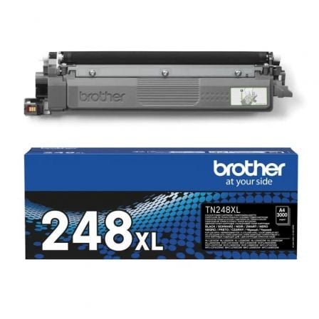 depau-BRO-TN248XLBK Tóner Original Brother TN248XLBK Alta Capacidad/ Negro - Imagen 1