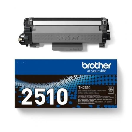 depau-BRO-TN2510 Tóner Original Brother TN2510/ Negro - Imagen 1