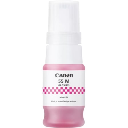 depau-CAN-BOT-GI-55-M Botella de Tinta Original Canon GI-55/ Magenta - Imagen 1