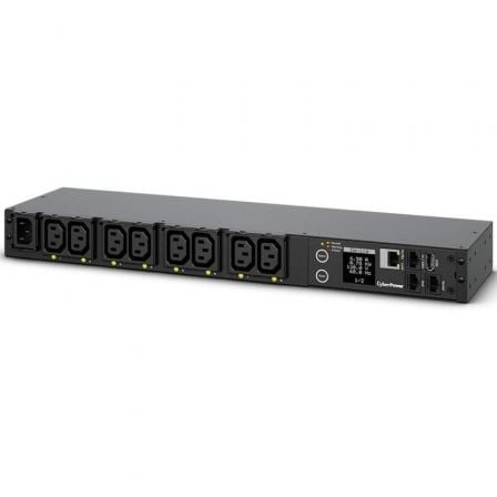 depau-CYB-POW-PDU41004 Unidad de Distribución para Alimentación Cyberpower PDU41004/ 16A/ 8x IEC C13/ Formato RACK 1U - Imagen 1