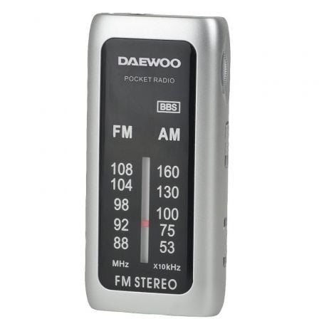 depau-DAE-RADIO-DW1129 Radio Portátil Daewoo DW1129/ Plata - Imagen 1