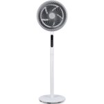 Ventilador de Pie Daewoo DW9007/ 80W/ 5 Aspas 25cm/ 3 Velocidades