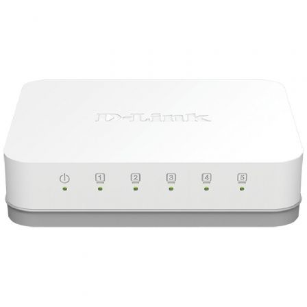 depau-DLK-GO-SW-5G Switch D-Link GO-SW-5G 5 Puertos/ RJ-45 10/100/1000 - Imagen 1
