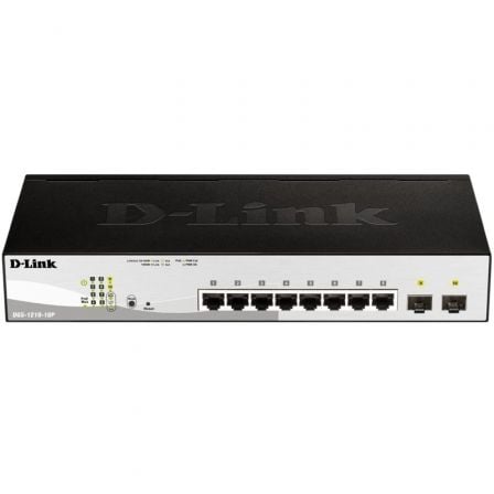 depau-DLK-SWITCH-DGS-1210-10P-E Switch D-Link DGS-1210-10P 10 Puertos/ RJ-45 Gigabit 10/100/1000 PoE/ SFP - Imagen 1