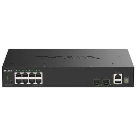 depau-DLK-SWITCH-DGS-1530-10-E Switch Gestionable D-Link DGS-1530-10/E 8 Puertos/ RJ-45 Gigabit 10/100/1000/10G/ SFP - Imagen 1