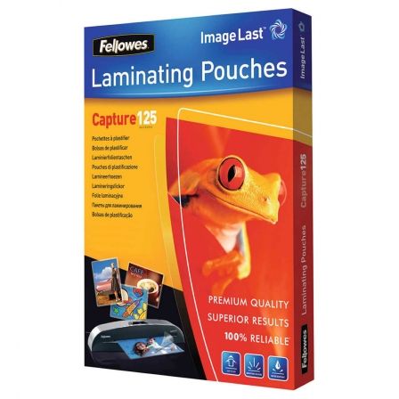 depau-FELL-FUNDAS-5307506 Fundas para Plastificar Fellowes 5307506/ A3/ 125 Micras/ 100 unidades - Imagen 1