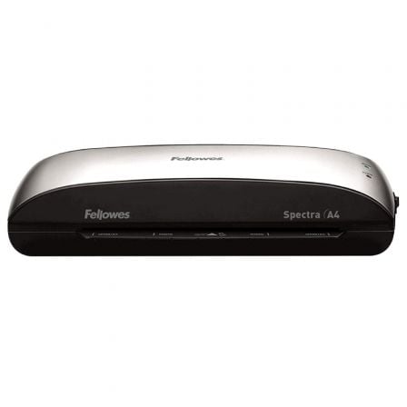 depau-FELL-PLASTIFICADORA-5737801 Plastificadora Fellowes Spectra A4/ hasta A4 y 125 Micras/ Negra y Gris - Imagen 1