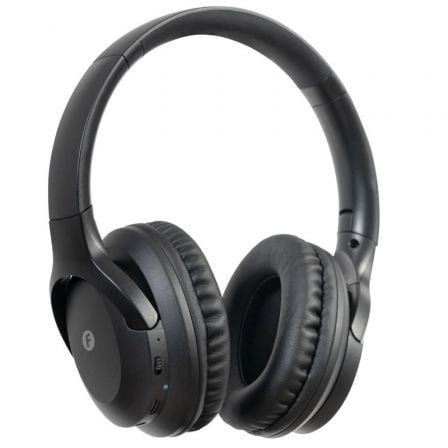 depau-FONE-AUR-AURIS-BT-BK Auriculares Inalámbricos Fonestar AURIS-BT/ con Micrófono/ Bluetooth/ Negros - Imagen 1