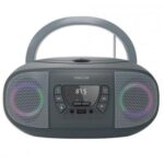 Radio CD Fonestar BOOM-GO-G/ 13W/ Gris