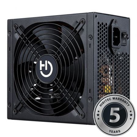 depau-HID-FUENTE-BZ650 Fuente de Alimentación Hiditec BZ650/ 650W/ Ventilador 14cm/ 80 Plus Bronze - Imagen 1