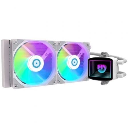 depau-HID-REF-LQ240-WH Sistema de Refrigeración Líquida Hiditec LQ240/ Blanco - Imagen 1